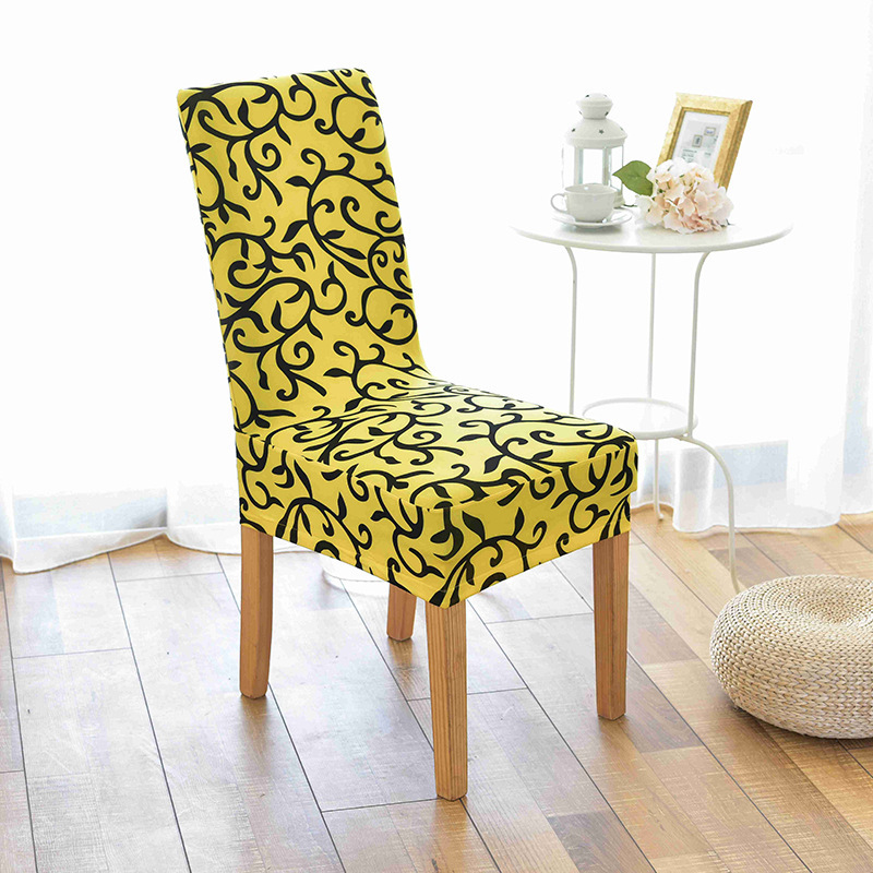 뜨개질 노란색 배경