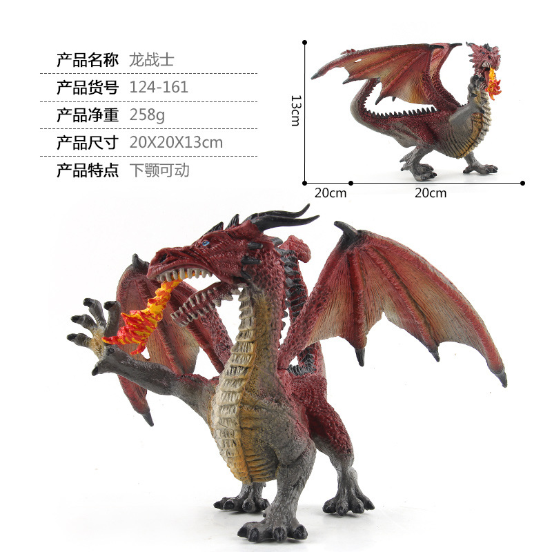 Simulación DE LOS NIÑOS sólido Jurásico dragón mágico modelo animal del bosque variante plástico dinosaurio dragón traje juguete adornos