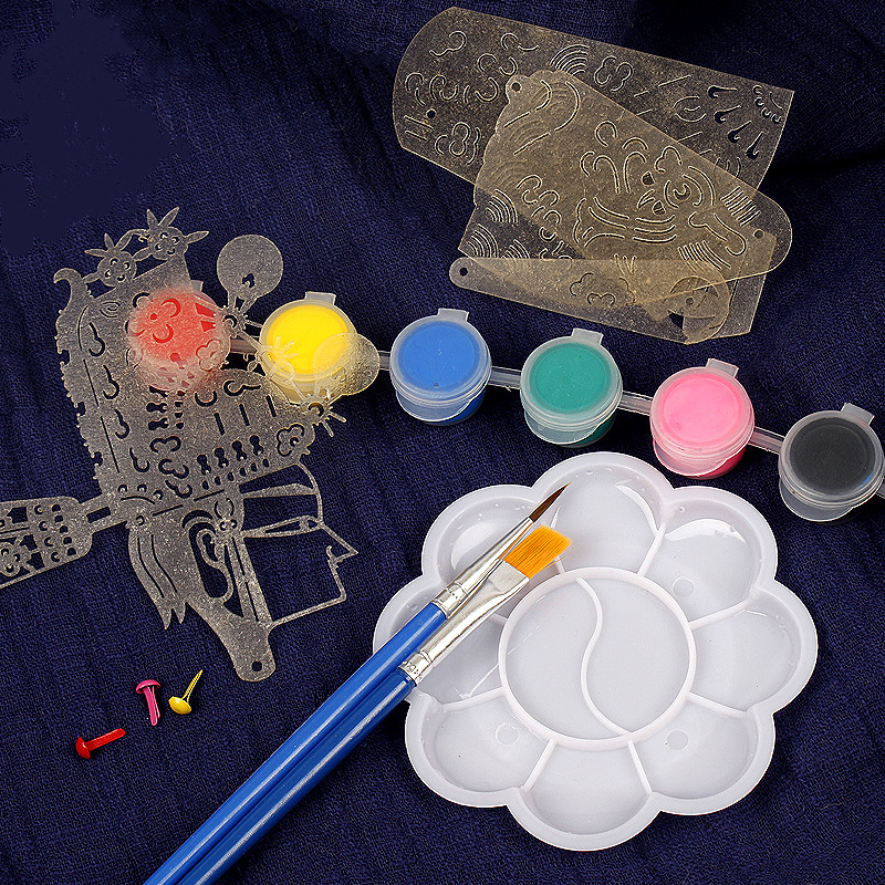 DIY leather shadow puppets, simple packaging, suitable for annual meetings, parties, kindergarten teaching materials, real estate events, parent-child activities, etc.