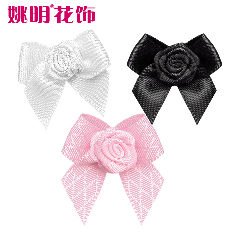 Yao Ming tejido a mano 2,6 cm ancho cinta arco terminado caja de regalo embalaje decorativo cinta arco