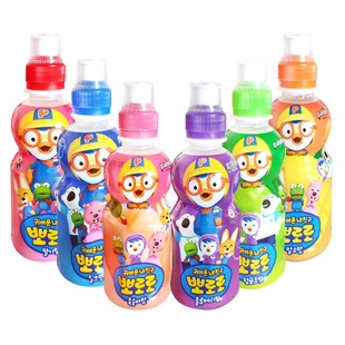 South Korea imported pororo children's lactic acid bacteria beverage summer fruit flavor lactic acid beverage fruit flavor