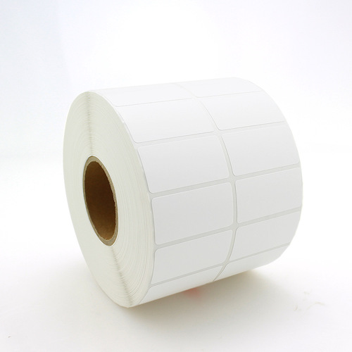 Blank coated paper 100*9080 full specification coated paper label paper self-adhesive barcode label sticker