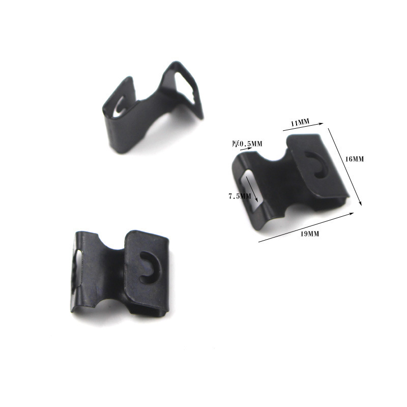 Thickened and Hardened Small Black S Hanging Cross Stitch Photo Frame Accessories Seamless Nail Tiger Buckle Photo Wall Photo Frame Wall Hook