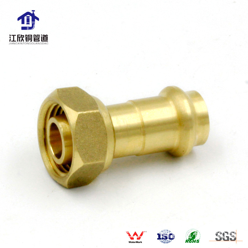 Abrazadera de latón Junta suelta sin plomo cobre directo codo anti-Zinc eliminación WATERMARK estándar australiano AS3688