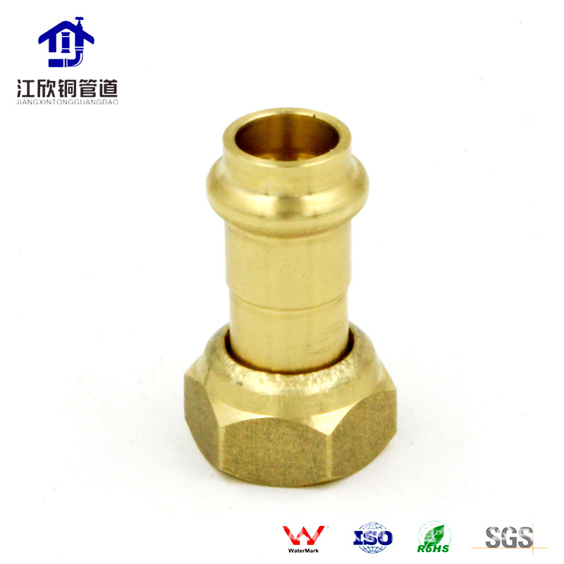 Abrazadera de latón Junta suelta sin plomo cobre directo codo anti-Zinc eliminación WATERMARK estándar australiano AS3688
