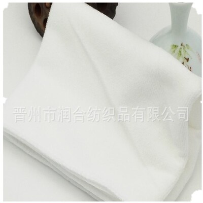 细纤维大浴巾90*180 美容院洗浴足疗 白事用 白色大浴巾