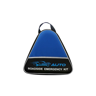 Emergency kit for car, emergency Kempinq və səyahət - set-of-7-blue