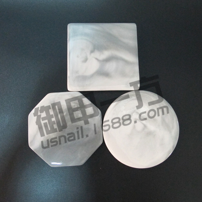 Nail Art Palette Marble Creative Japanese Nail Display Board Nail Painting Marble Palette Ins Style