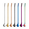 Straw stainless steel, cigarette holder, coffee mixing stick, spoon