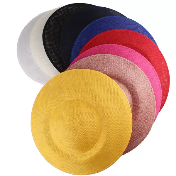 European and American style imitation linen hat dinner party bridal headdress hat embryo hat holder linen hat base new ebay AliExpress