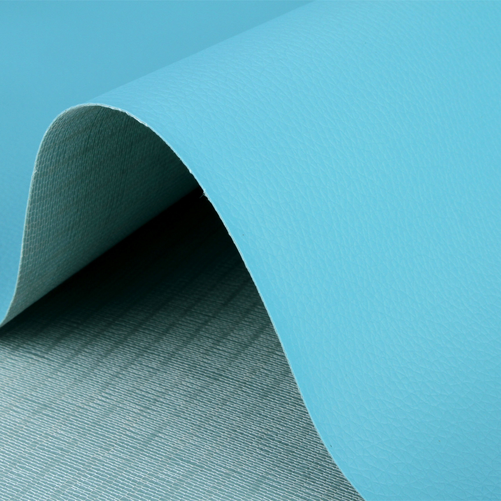 厂家直销0.5PVC针底小荔枝纹人造革 礼品盒包装箱包沙发翻新皮料