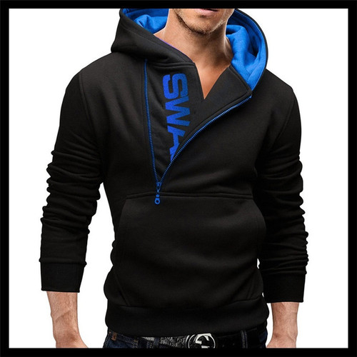  Muscle New Fitness Sports Hoodie Men's Autumn Leisure Running Training Loose Youth Hooded Jacket