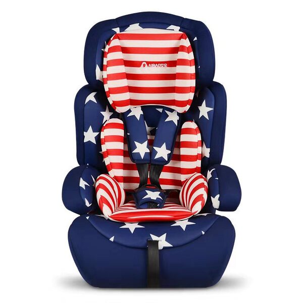 Children's foldable chair for car