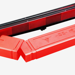 Car warning triangle tripod car fault reflective parking safety reflective tripod big red box