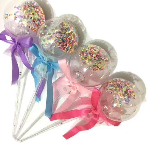 Fairy wand, Bobo ball, magic wand, flash ball, small gifts for children, luminous toys, night market stalls to attract traffic