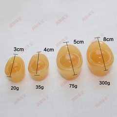 Runyangshi Natural Topaz Yuanbao Treasure Pot Home Decor Jade Sculpture Manufacturer Wholesale Foreign Trade