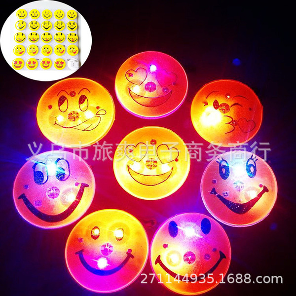 2025 Cartoon Glowing Brooch Flashing LED Light Flashing Brooch Badge…