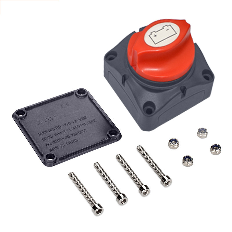 Interruptor de apagado de alta corriente interruptor de apagado de la batería del coche del motor interruptor de apagado del yate interruptor principal de alimentación