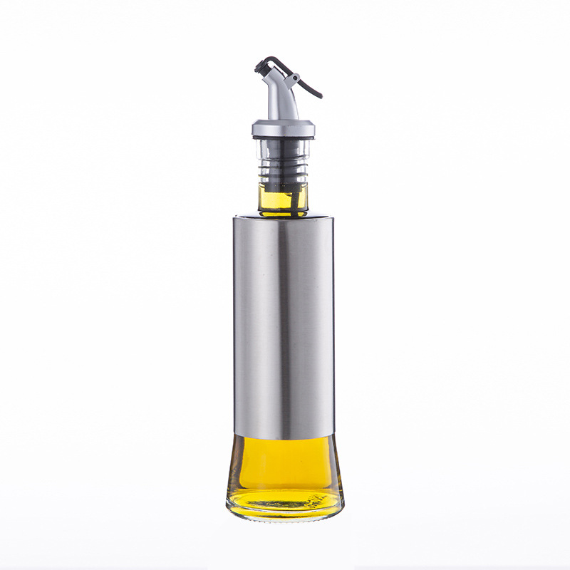 Directo de fábrica de acero inoxidable engrasador botella de aceite suministros de cocina botella de condimento botella de salsa botella de vinagre botella de perfume
