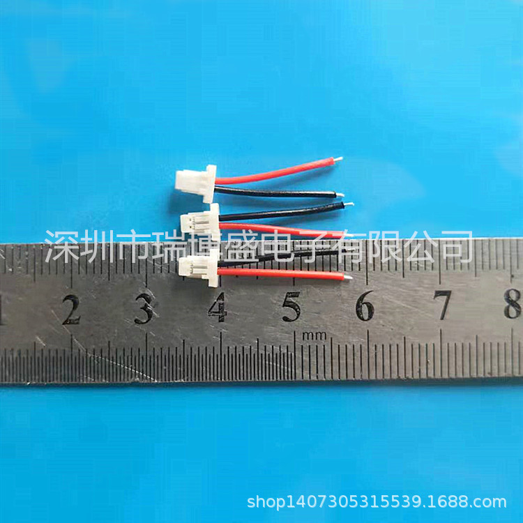 厂家生产加工超短端子线SH1.0 2P电池线 蜂鸣器咪头线无卤28号