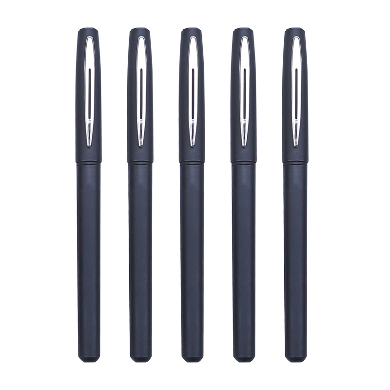 Gran capacidad de metal pintura gel pluma publicidad pluma logotipo firma pluma prescripción pluma hotel pluma QR código helado