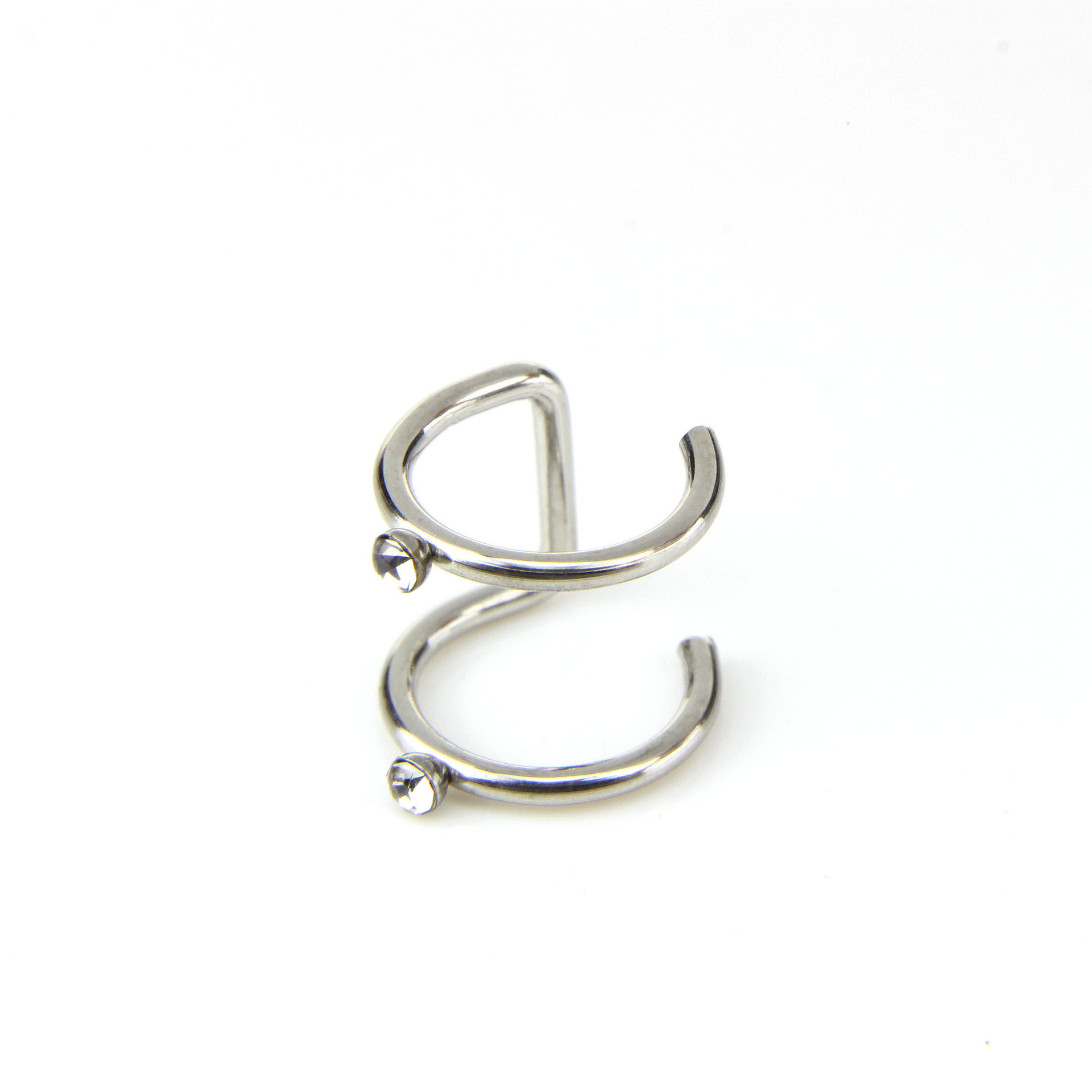 Ear clips stainless steel