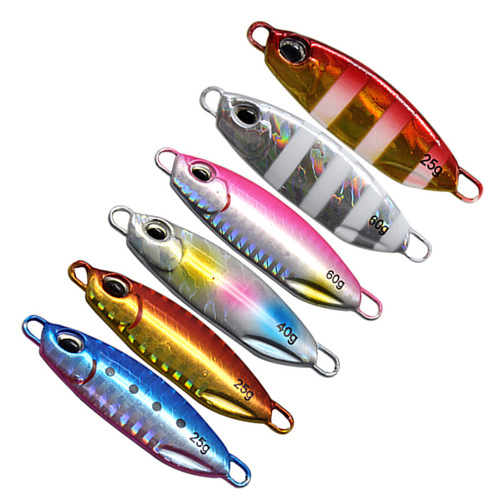 Short version duo iron plate road sub bait Lu Ya bank cast iron plate wrapped lead fish sequin lead fish small iron plate blood groove hook