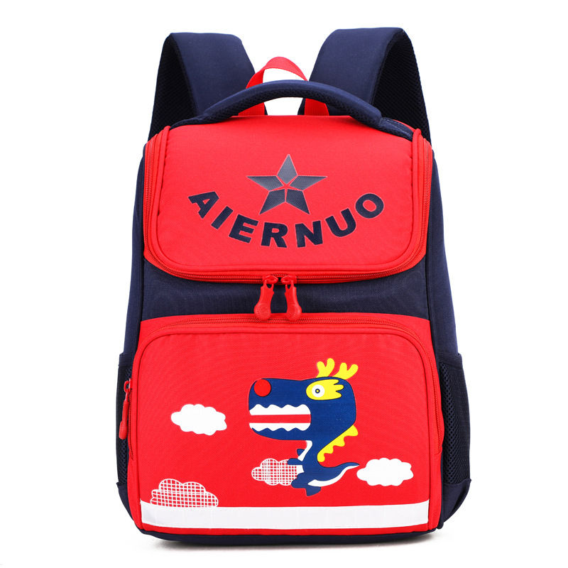 Moda Escuela Primaria estudiante mochila niños y niñas de grado 1-3 niñas lindas pequeña mochila creativa niños de reducción de carga mochila