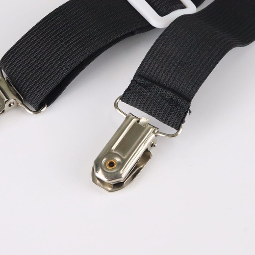 2 pack bed sheet fixers with adjustable anti-slip bed sheet clips, tablecloth fix belt, bed sheet fasteners
