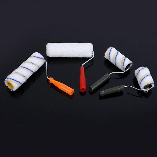 Factory Supply Beam Yellow and Blue 9-inch Roller Brush Roller Wall Brush for Interior and Exterior Wall Paint Latex Paint Application