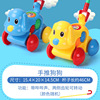 Children's airplane, trolley for early age, car for kindergarten, finger pushing game for boys and girls, toy