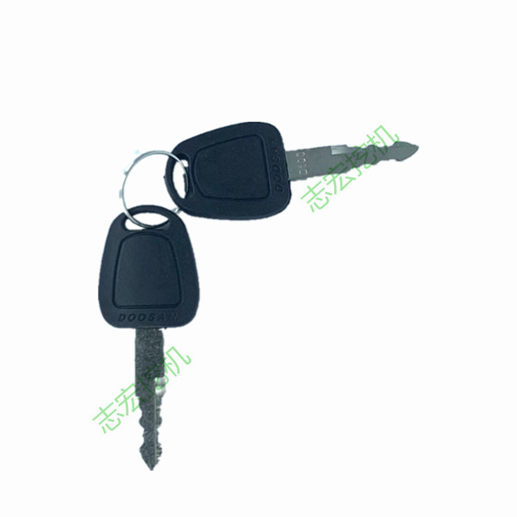 适用大宇斗山 DH55/60-7 挖掘机配件 驾驶室门锁 点火 钥匙