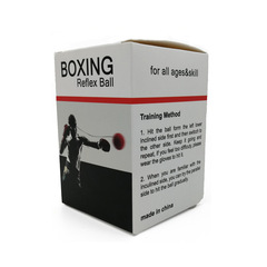 Boxing Reflex Ball Magic Ball Headset Training Reaction Ball Boxing Speed Ball PU Ball Color Box Packaging