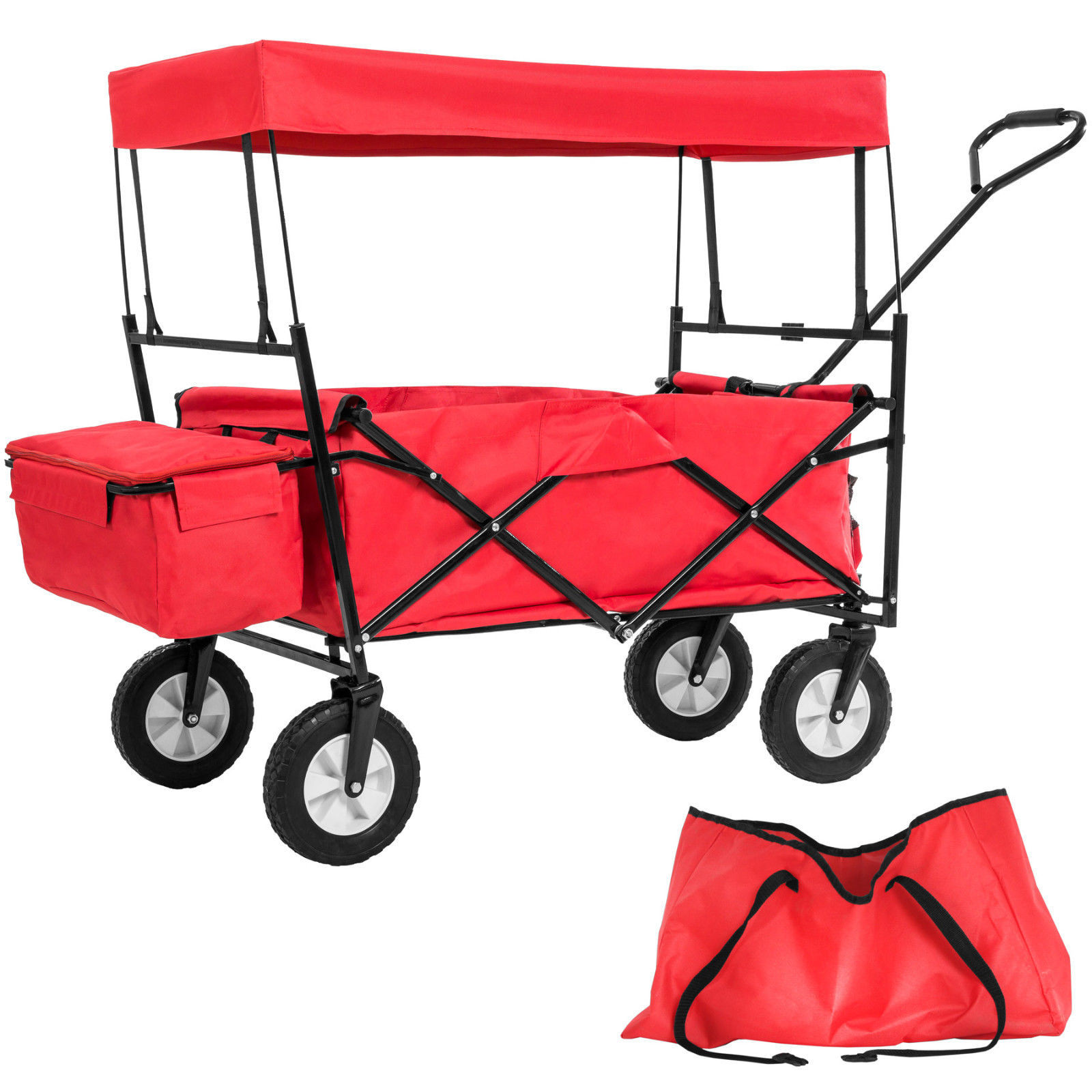 青岛户外折叠车便携超市家用野营户外钓鱼折叠车