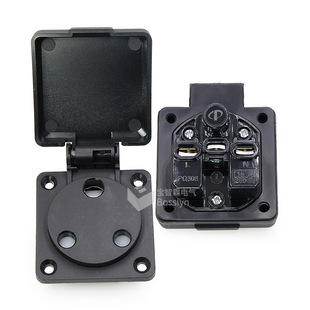 South Africa Dust-proof Waterproof Leak-proof Electric Power Socket Dining Car Chassis Cabinet Kitchen Bathroom Hidden Socket
