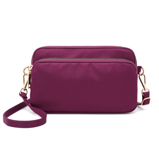 (Wholesale), small clutch bag, fashionable waterproof nylon shoulder bag, one-shoulder bag, city style, direct factory sales