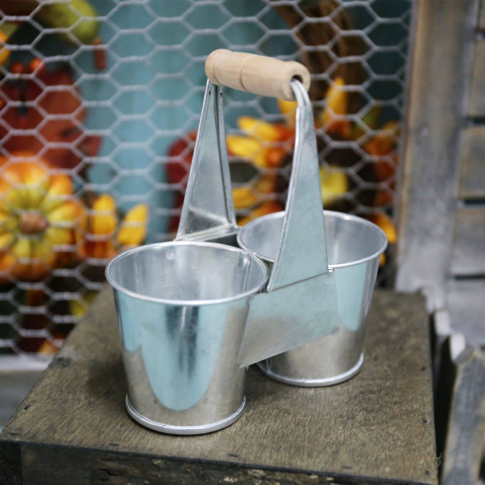 Скандинавский Ретро Железный цветочный горшок для суккулентов цветочное ведро оцинкованное натуральное цветочное ведро мини цветочный горшок