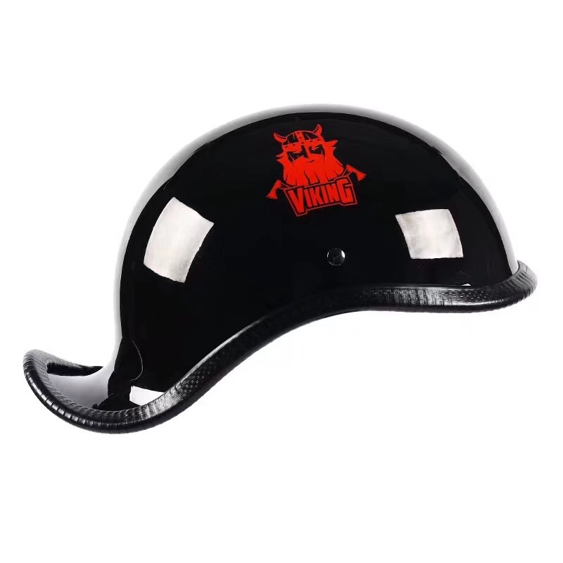 2가지 새로운 스타일의 Douyin 안전 담당자와 동일한 스타일의 복고풍 헬멧, 동일한 스타일의 복고풍 오토바이 헬멧, 테일이 있는 반헬멧