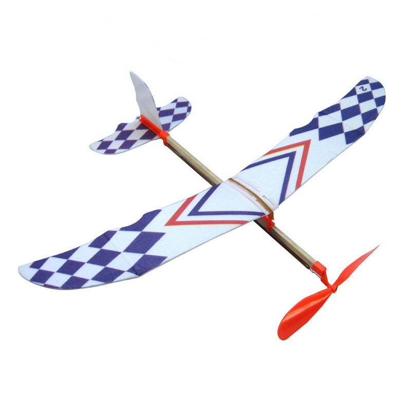 Thunderbird Rubber Band Powered Aircraft Primary School Students DIY Assembled Outdoor Glider Aviation Model Toys Wholesale Thunderbird Rubber Band Powered Aircraft Primary School Students DIY Assembled Outdoor Glider Aviation Model Toys Wholesale