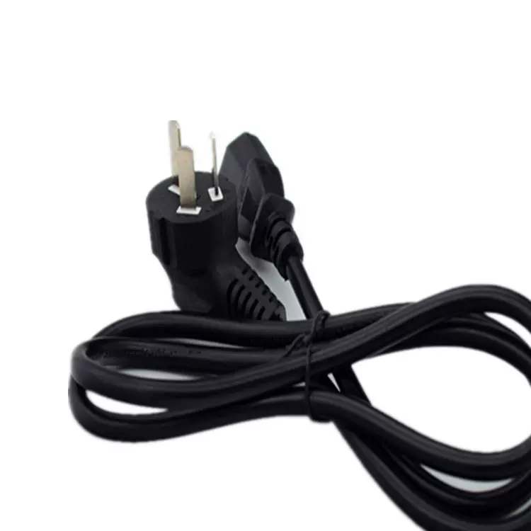 电源插头 三插品字尾 1.2米铜包铝电源线 电饭煲插头 品字尾插头