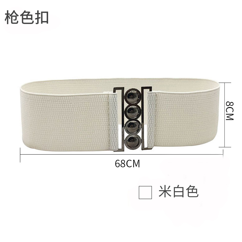 2015 nuevo simple primavera y verano falda de las mujeres cinturón vestido cinturón coreano elástico ancho cinturón