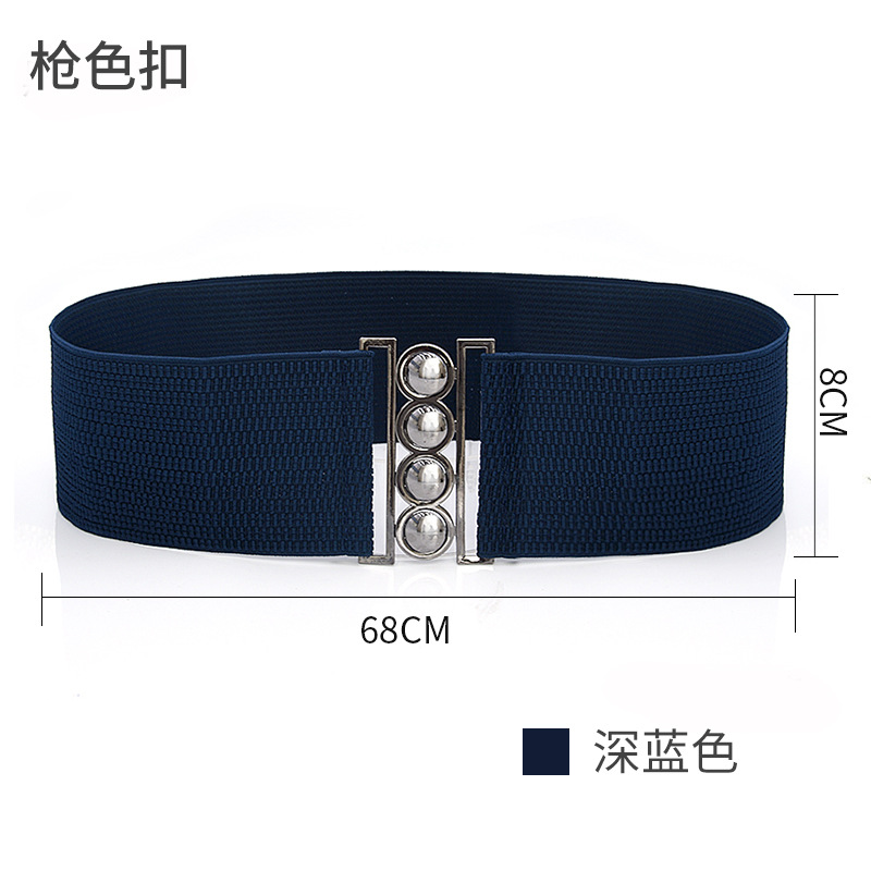 2015 nuevo simple primavera y verano falda de las mujeres cinturón vestido cinturón coreano elástico ancho cinturón