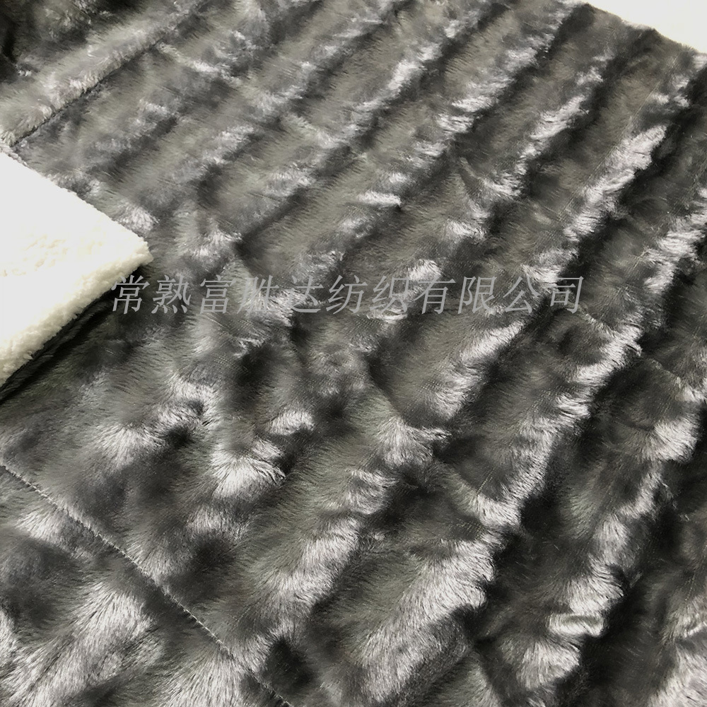 大有光刷花pv绒短毛绒面料及成品生产 家纺用品厂家供应批发售卖