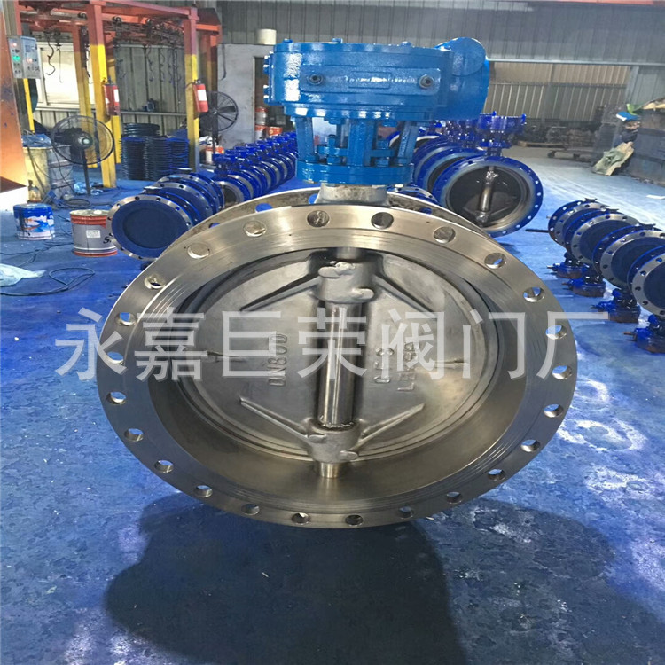 供应 D343W-16P DN300 法兰蝶阀 不锈钢金属硬密封蝶阀