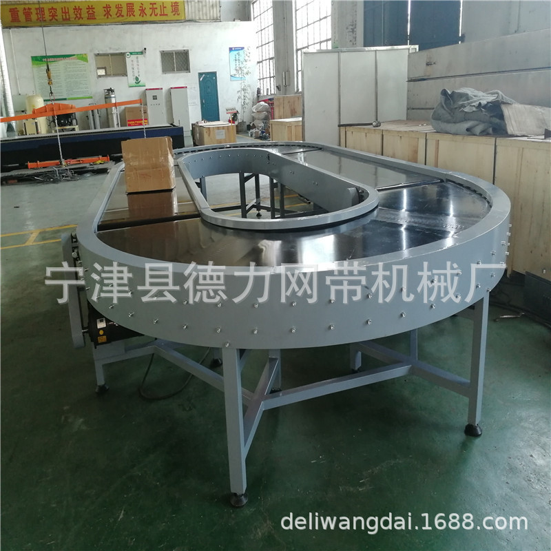 pvc皮带传送带皮带流水线链板爬坡机滚筒转弯机不锈钢食品输送机