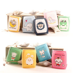 Four Seasons New Baby Cartoon High Elasticity Adjustable Thick Sponge Knee Pads for Children Toddlers Anti-Fall Infant Elbow Pads