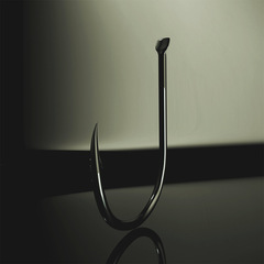 Gamma fishhook De Yongqianyou black barbed competitive hook Jidiaohai fishing hook