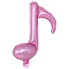 New note balloon 8 -point single notes aluminum foil balloon dual notes 16 points aluminum film balloon concert decoration