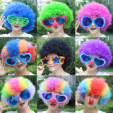 Парик, детский кудрявый аксессуар для волос, выпускной вечер