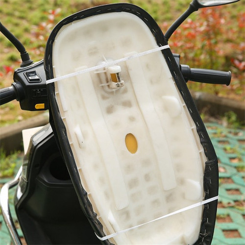 Motorcycle sun protection seat cushion, outdoor battery car sponge insulation pad, summer electric vehicle waterproof, heat-proof and non-slip seat cushion